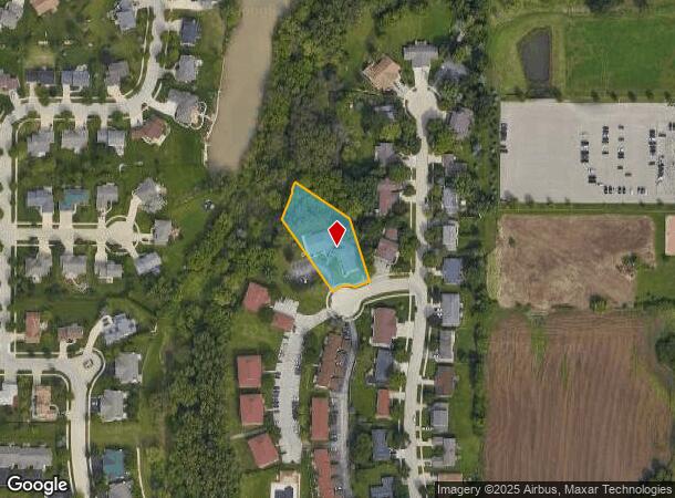 2220 Brookview Ct, Oshkosh, WI Parcel Map