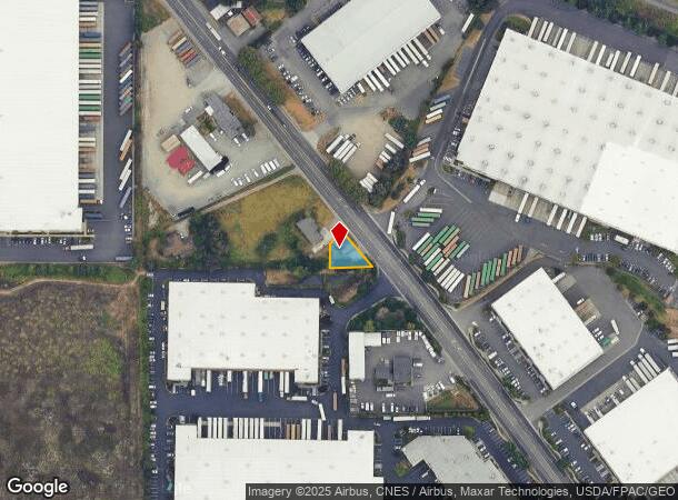  1036 Valley Ave Nw, Puyallup, WA Parcel Map