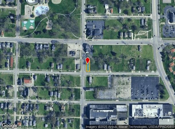 574 Tecumseh St, Toledo, OH Parcel Map