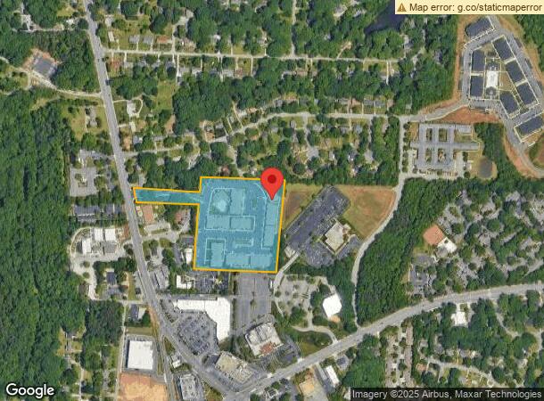  101 Tall Oaks Dr, Greensboro, NC Parcel Map