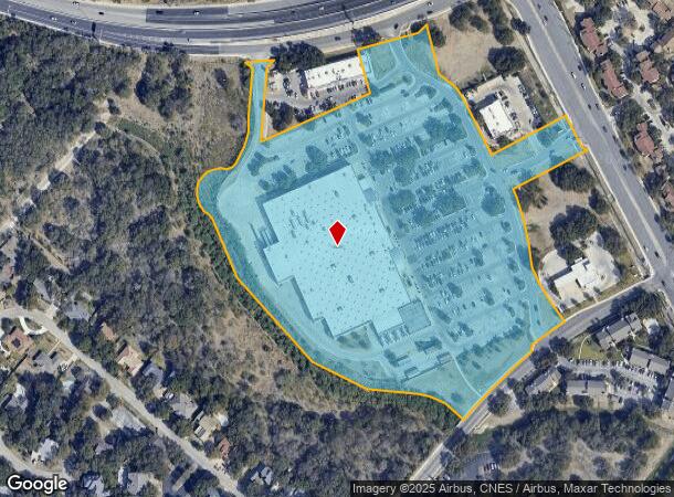 12639 Blanco Rd, San Antonio, TX Parcel Map