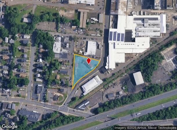  44 Burritt St, New Britain, CT Parcel Map