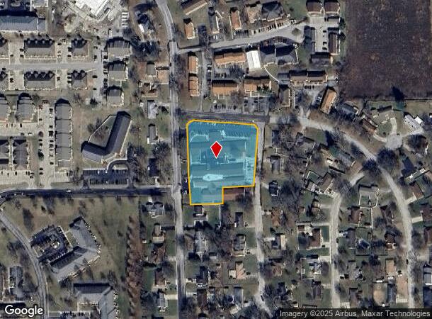  707 S Jackson Park Dr, Seymour, IN Parcel Map