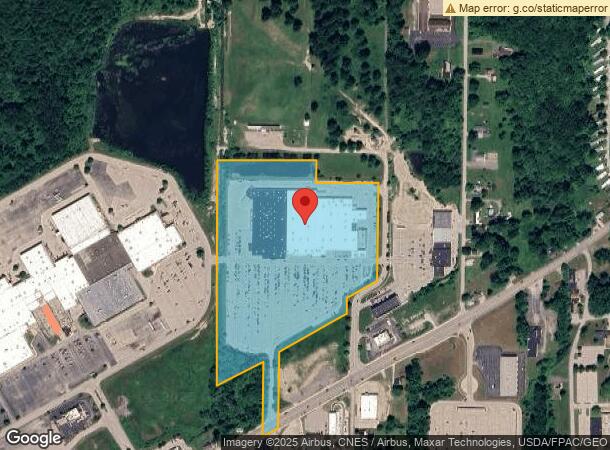  3551 N Ridge Rd E, Ashtabula, OH Parcel Map