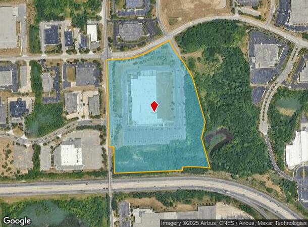 3800 Giddings Rd, Auburn Hills, MI Parcel Map