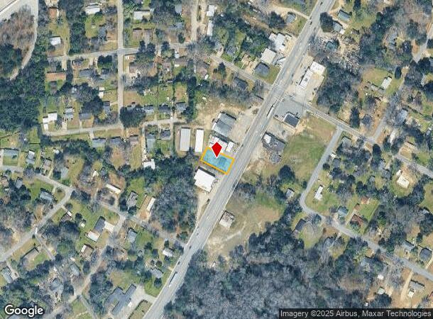  1311 Jefferson Davis Hwy, Camden, SC Parcel Map
