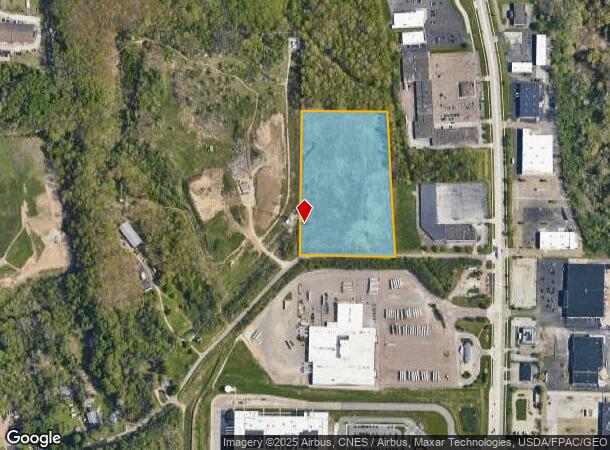  1729 Harlem Rd, Akron, OH Parcel Map