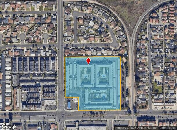  7545 Katella Ave, Stanton, CA Parcel Map