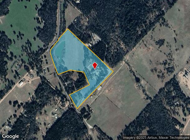  25642 Bernard Rd, New Ulm, TX Parcel Map