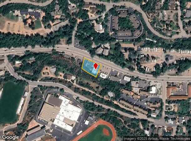 341 Manitou Ave, Manitou Springs, CO Parcel Map