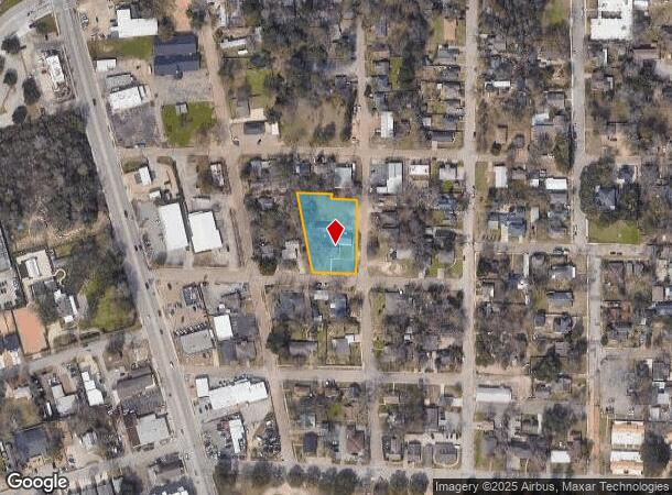 600 W Austin St, Conroe, TX Parcel Map