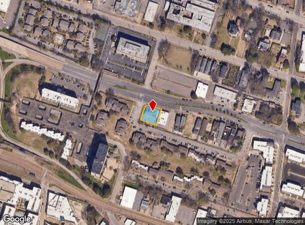 609 Jefferson Ave, Memphis, TN Parcel Map