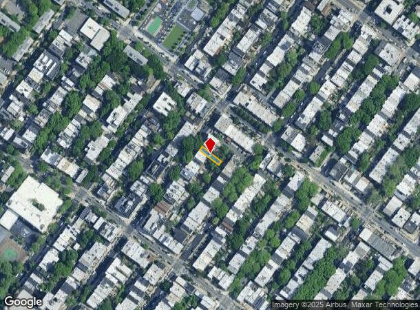  1242 Putnam Ave, Brooklyn, NY Parcel Map