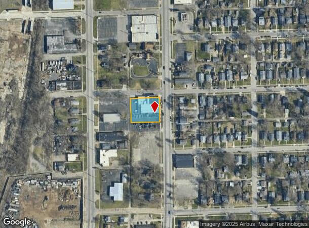  2801 S Michigan St, South Bend, IN Parcel Map
