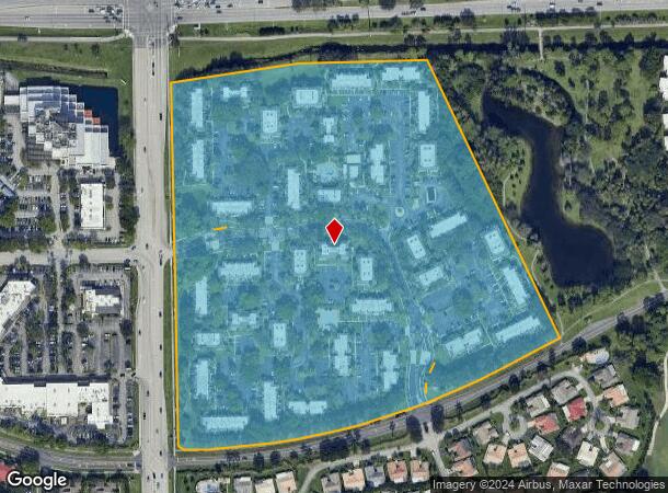  6970 Town Harbour Blvd, Boca Raton, FL Parcel Map