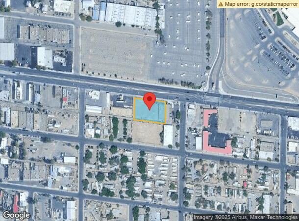  6610 Central Ave Se, Albuquerque, NM Parcel Map