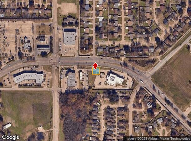  1700 Pioneer Rd, Mesquite, TX Parcel Map