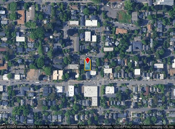  2934 Se Morrison St, Portland, OR Parcel Map