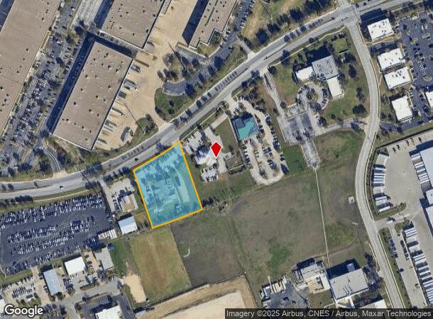  115 E Old Settlers Blvd, Round Rock, TX Parcel Map