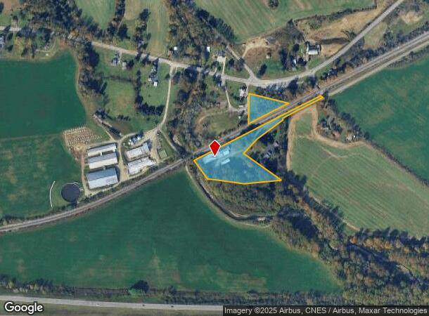 1040 Spring Water Dr, Chemung, NY Parcel Map