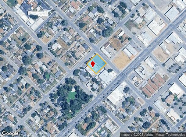 129 N 5Th St, Chowchilla, CA Parcel Map