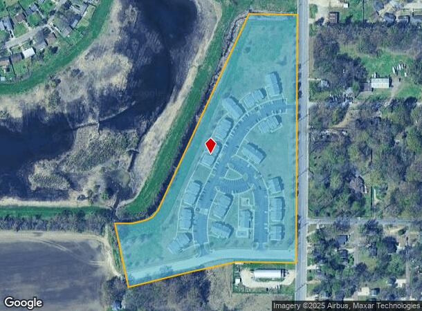 1101 S Avalon St, West Memphis, AR Parcel Map