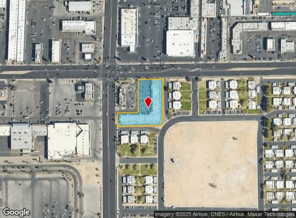  3421 E Tropicana Ave, Las Vegas, NV Parcel Map