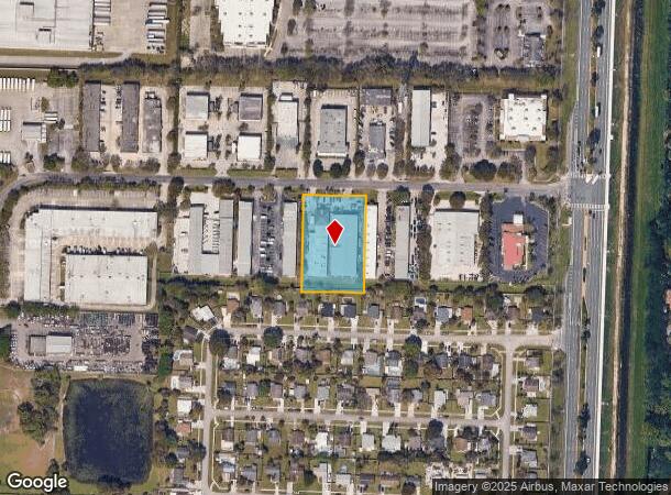 210 Business Park Way, West Palm Beach, FL Parcel Map