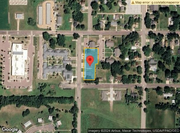  603 S Center St, Flandreau, SD Parcel Map