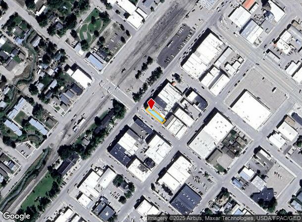 17 E Bannack St, Dillon, MT Parcel Map