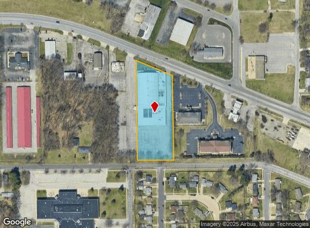  4210 Lincoln Way W, South Bend, IN Parcel Map