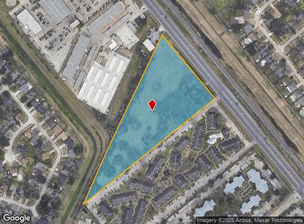  17310 Highway 3, Webster, TX Parcel Map