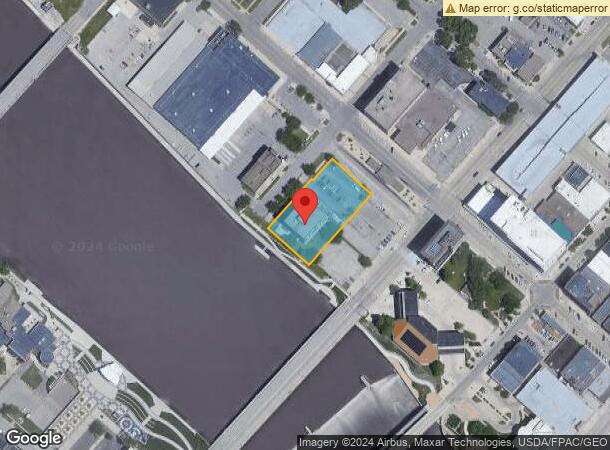  106 E 3Rd St, Waterloo, IA Parcel Map