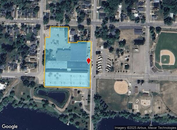 810 Hudson St, Antigo, WI Parcel Map
