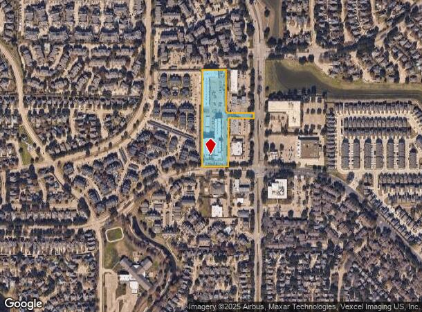 9921 W Valley Ranch Pkwy W, Irving, TX Parcel Map