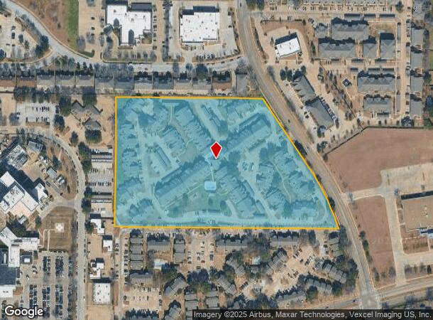 3200 S Center St, Arlington, TX Parcel Map