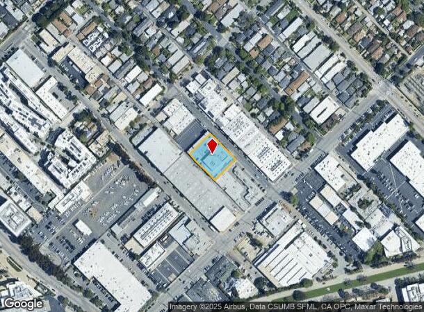  1738 Berkeley St, Santa Monica, CA Parcel Map