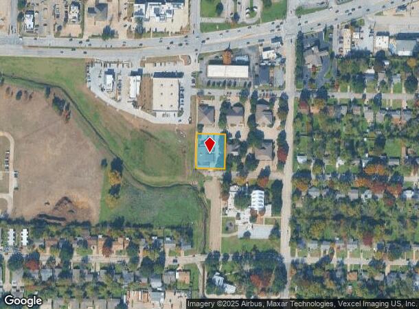 1300 Fulton St, Denton, TX Parcel Map