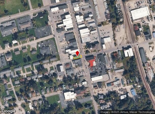 154 S Main St, Lawrenceburg, KY Parcel Map