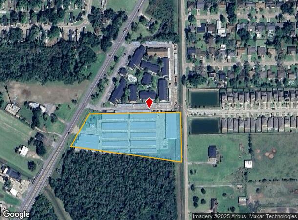  1804 E Mulberry St, Angleton, TX Parcel Map
