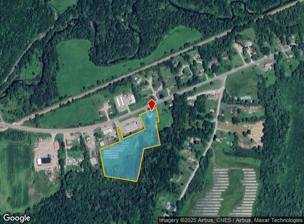  1429 Main St, Castleton, VT Parcel Map