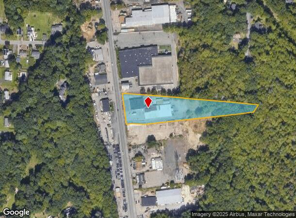  1234 Washington St, Stoughton, MA Parcel Map