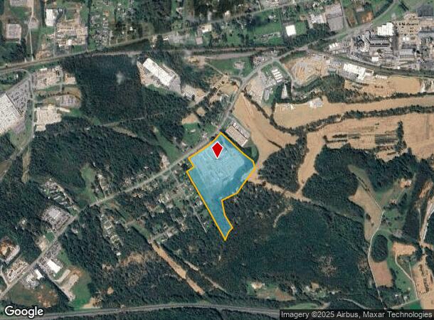  709 Jamestown Rd, Morganton, NC Parcel Map