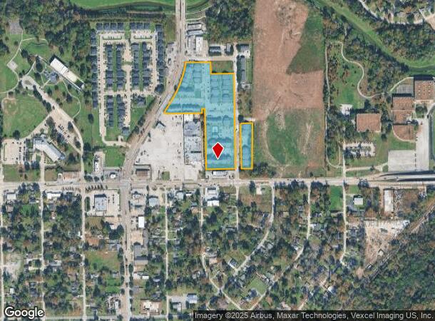  9555 Crofton St, Houston, TX Parcel Map