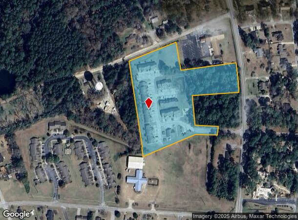 100 W Turner St, Metter, GA Parcel Map