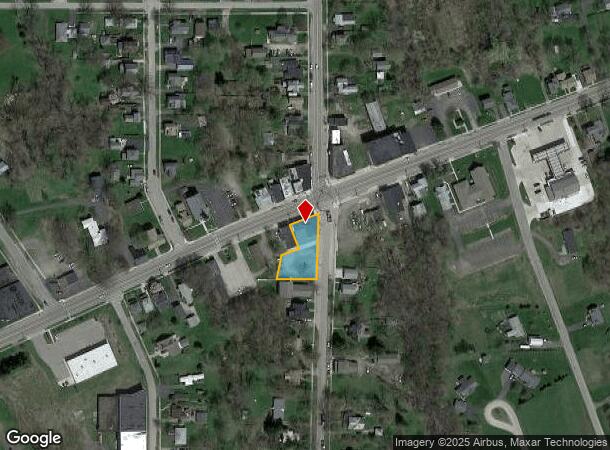  2 W Main St, Brocton, NY Parcel Map