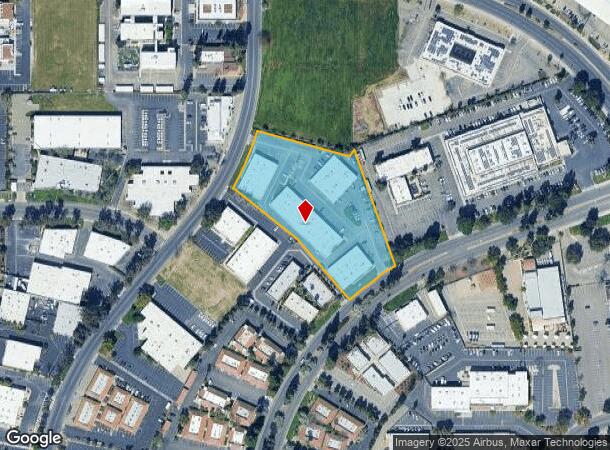 2025 N Gateway Blvd, Fresno, CA Parcel Map