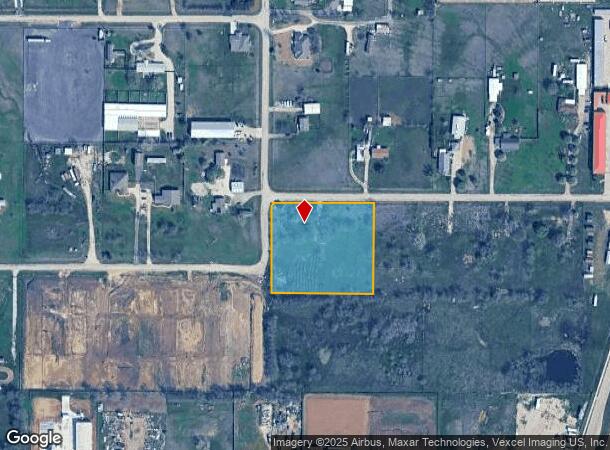 17021 Cardinas Rd, Justin, TX Parcel Map