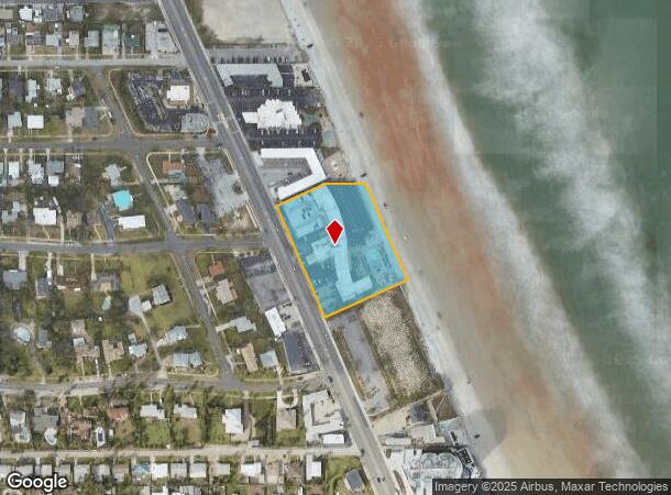  1615 S Atlantic Ave, Daytona Beach, FL Parcel Map