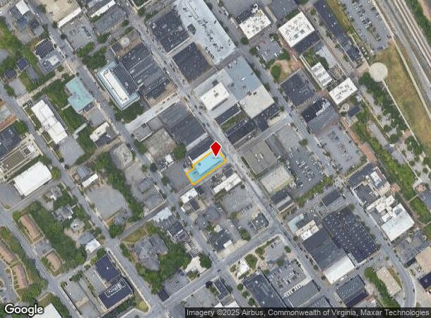  1031 Main St, Lynchburg, VA Parcel Map